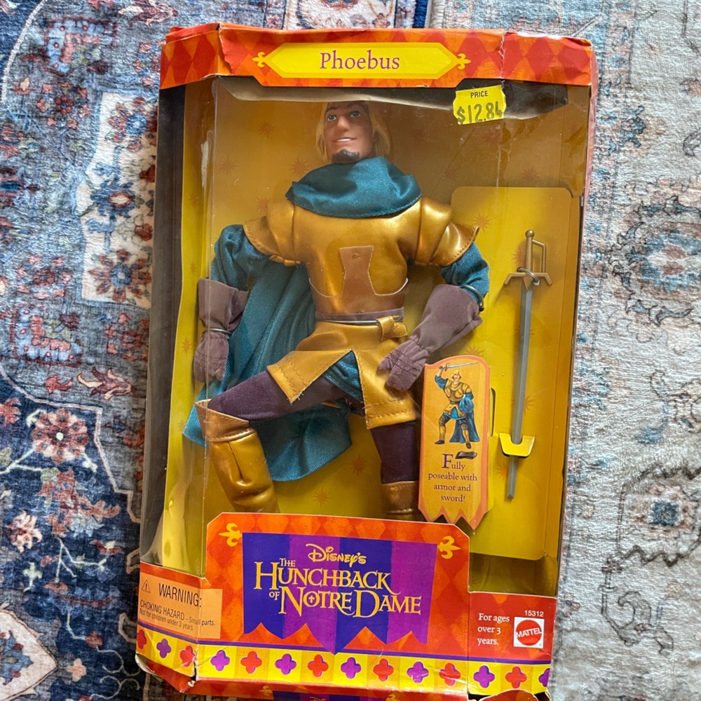 Vintage Collectible Hunchback of Notre Dame Phoebus Barbie